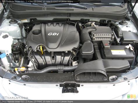 2 4 Liter GDI DOHC 16 Valve D CVVT 4 Cylinder Engine For The 2012