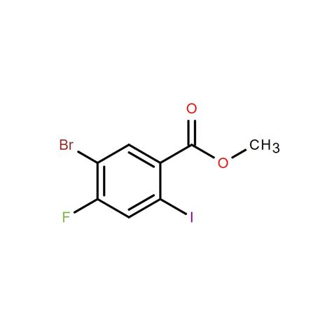 Cas Bromo Fluoro Iodo Benzoic Acid Methyl Ester