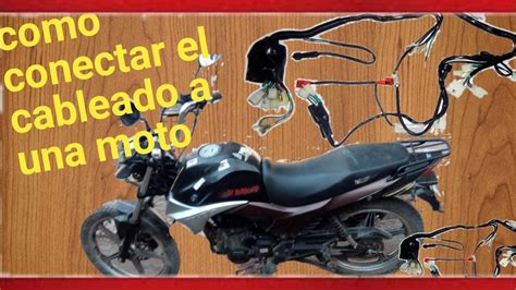 Conectando El Cableado A Una Motocicleta Sistema El Ctrico De Una