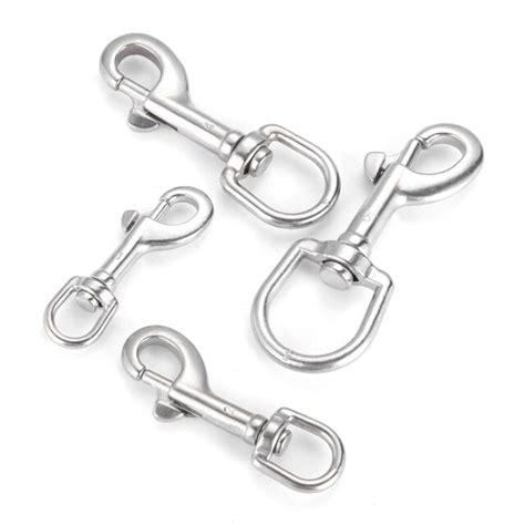 Stainless Steel Swivel Eye Bolt Snap Hook Carabiner Eye Bolt Swivel