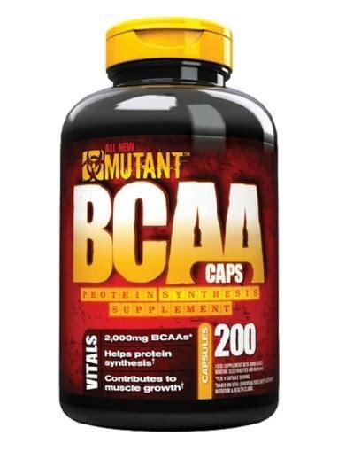 PVL Mutant BCAA 200caps IZOLEUCYNA LEUCYNA WALINA 12604979109