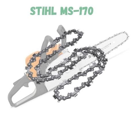 Corrente Para Motosserra Stihl Ms 170 22 Dentes MercadoLivre