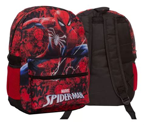 Mochila Bolsa Escolar Homem Aranha G Fundamental Mercadolivre