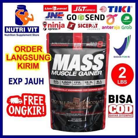 Promo Elite Labs Mass Gainer Lbs Lb Bpom Elitelabs Mass Gainer Lbs