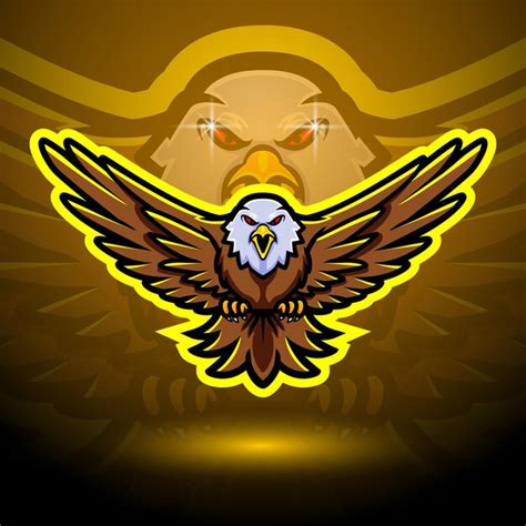 Premium Vector Eagle Mascot Sport Esport Logo Design