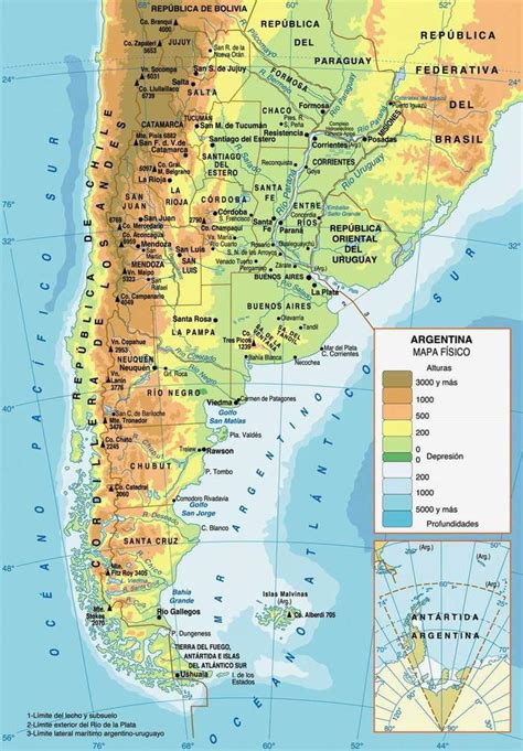 Mapa De Argentina Turismo Org