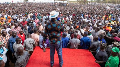 Live Raila Odingas Massive Rally At Amalemba Grounds Kakamega