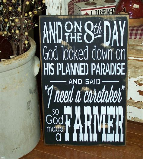 From The Famous Paul Harvey Quote So God Made A Farmer •¸¸•♥