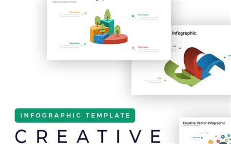 Kreatywna Prezentacja Wektorowa Szablon Infografika Powerpoint