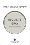 Sherwin Williams Requisite Gray Paint Color Review Kylie M