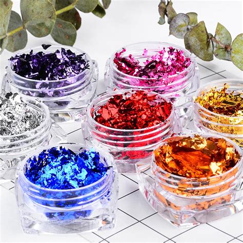 Satın alın Mtssii DIY Chameleon Holographic Glitter Powder Irregular