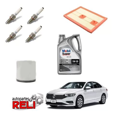 Kit Afinacion Vw Jetta 1 4 Turbo Aceite Sintético Meses sin interés