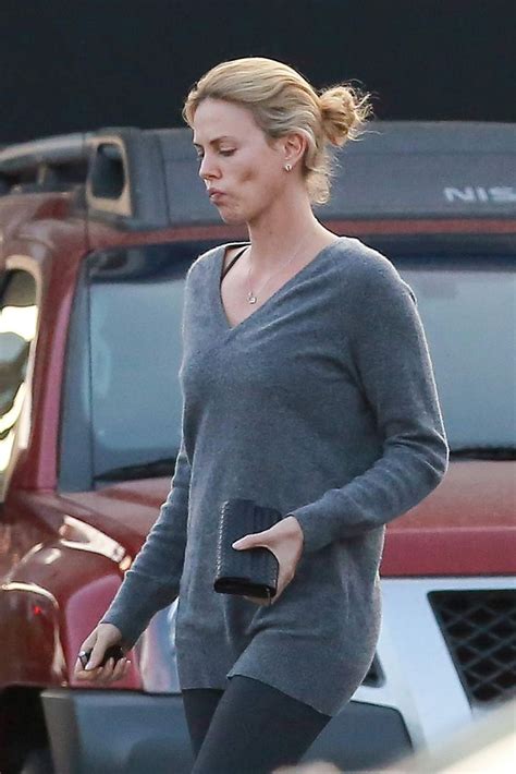 Charlize Theron Candid