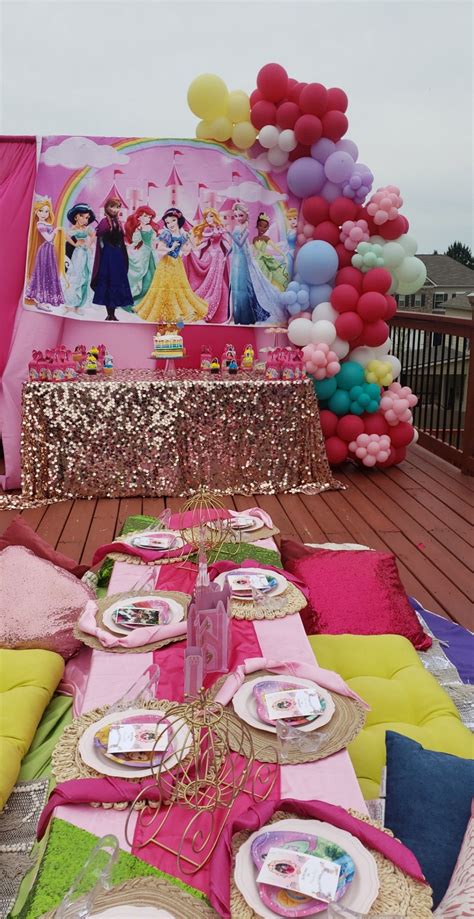 Princess Picnic Party Princess Birthday Party Decorations Picnic