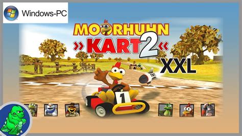 Moorhuhn Kart 2 XXL Version PC Spieldurchgang Longplay YouTube