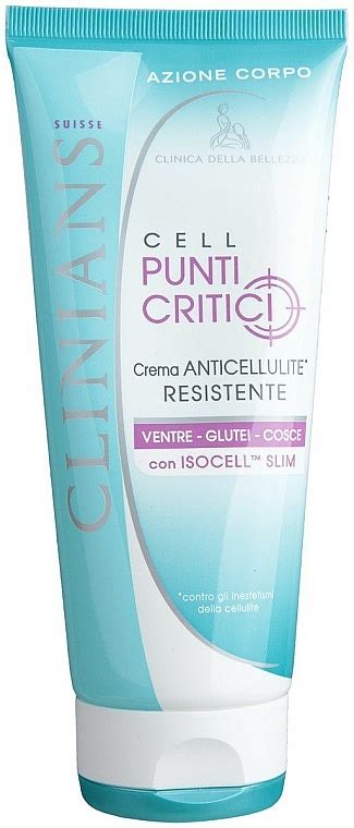 Clinians Body Cell Punti Critici Cream Anti Cellulite Body Cream