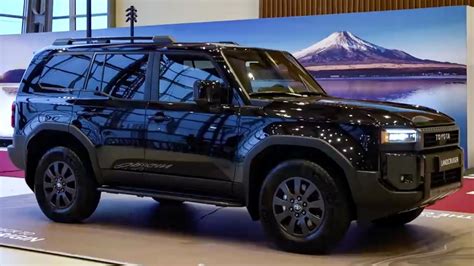 New 2024 Toyota Land Cruiser 250 Prado Black Color Exterior And