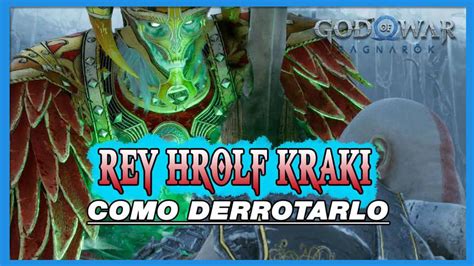 God of War Ragnarok cómo derrotar al Rey Hrólf Kraki