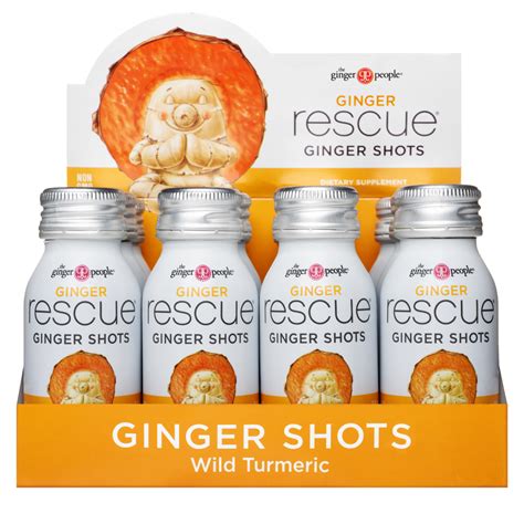 Ginger Rescue Ginger Shots Wild Turmeric The Ginger People Us