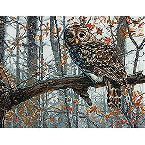 Dimensions Counted Cross Stitch Kit Wise Owl