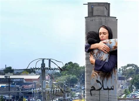 Petition to stop mural of Jacinda Ardern hugging Muslim woman