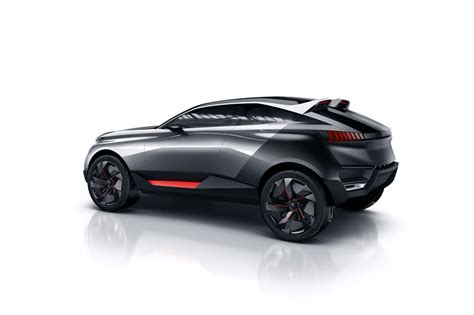 Peugeot Quartz Un Concept Car Affûté En Prémisse Dun Futur Suv