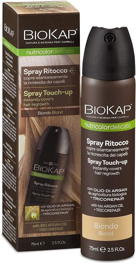 Biokap Nutricolor Delicato Spray Ritocco Biondo Ml Top Farmacia