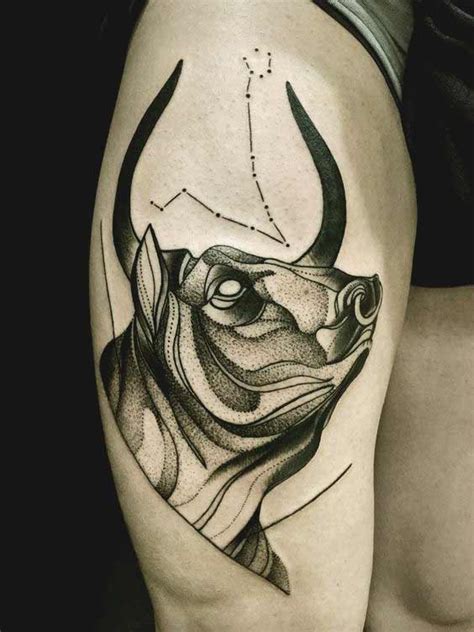 Top 45 Taurus Tattoos Designs And Ideas For Men And Women