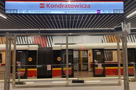 Metro na Bródno Ruszają jazdy testowe Transport Publiczny