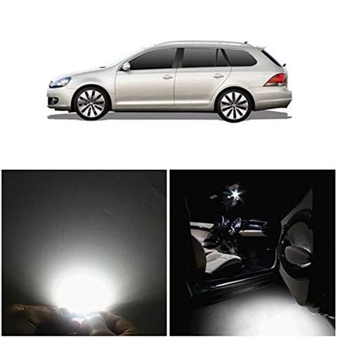 Wljh 11 lumière LED Kit d éclairage intérieur de voiture Lampe de