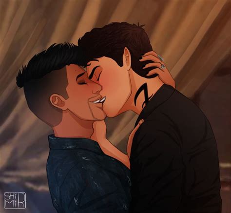 Drawn By Shirmir Shadowhunters Alexander Alec Lightwood Magnus