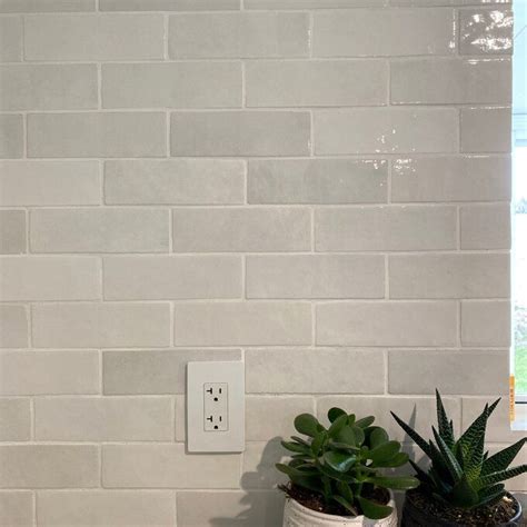 Bedrosians Cloe White 25 X 8 Gloss Ceramic Wall Tile Images And