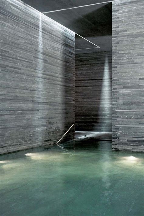 Therme Vals A Sensory Experience In Switzerland Peter Zumthor