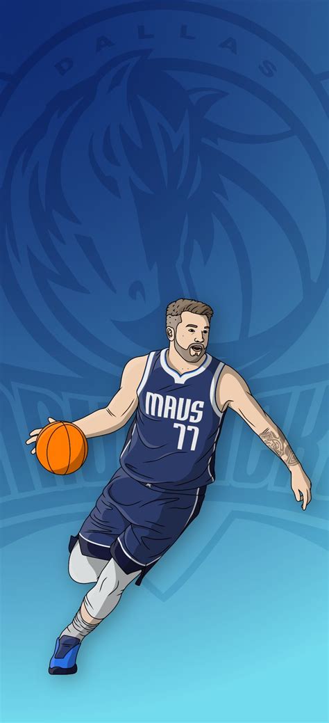 Luka Doncic Wallpaper Art Nba Teams Basketball Teams Dallas