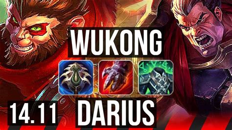 Wukong Vs Darius Top Solo Kills Legendary K Dmg Games