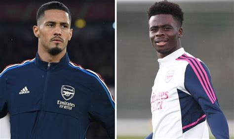 Arsenal News William Saliba Hints He Will Follow Bukayo Saka By