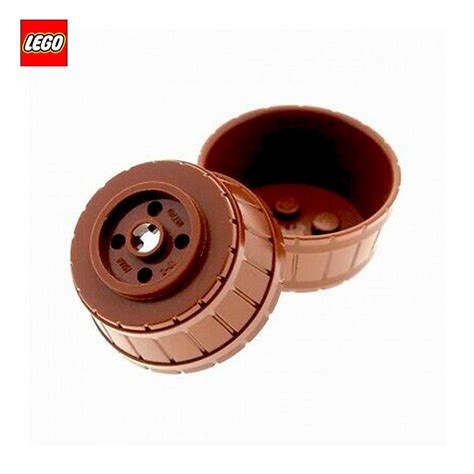 Demi tonneau cuve en bois Pièce LEGO 64951 Super Briques