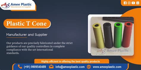 Plastic T Cone Manufacturer In Ahmedabad Gujarat India Amee Plastic