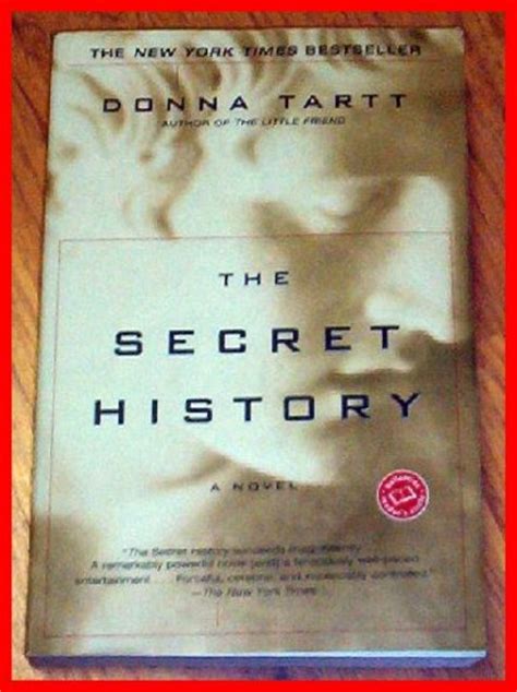 The Secret History By Donna Tartt Like New Book