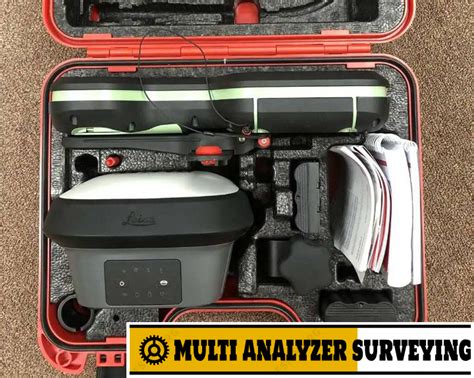 Leica Gs T Gnss Rtk Rover Cs Multi Analyzer Surveying