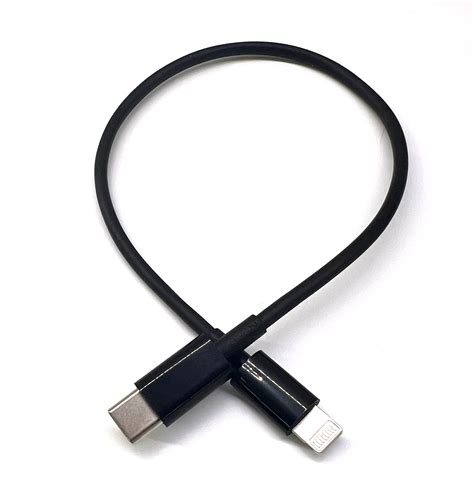 Lightning® to USB-C Cable 30W- 10" (0.25m) – SimpliDock