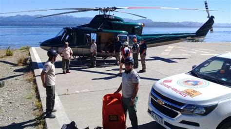 Una Mujer Tuvo Que Ser Evacuada En Helicóptero Desde El Refugio Frey