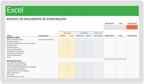 Topo Imagem Modelo De Or Amento De Obra Br Thptnganamst Edu Vn