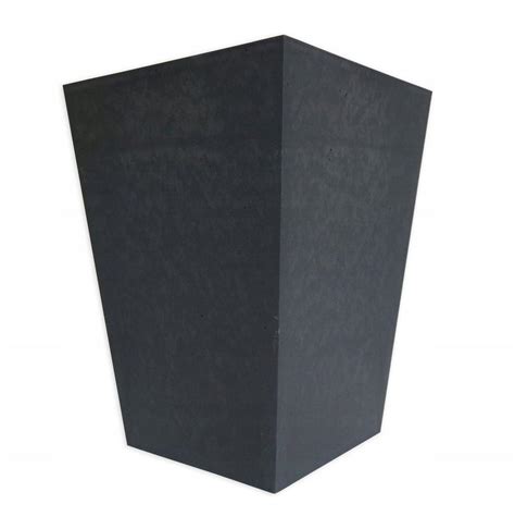 Купить Горшок для цветов пластиковый Beton Conic High 40 см серый, цена ...