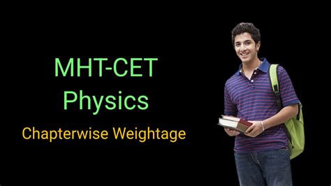 Mht Cet 2024 Physics Chapter Wise Weightage Youtube