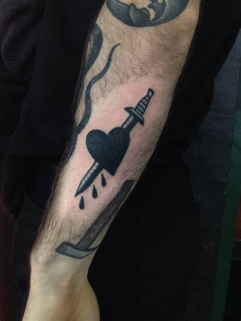 Heart With Sword Through It Tattoo