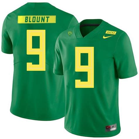 Oregon Ducks 9 Legarrette Blount College Football Jersey Green Ncaa