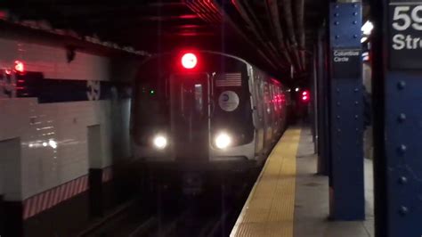 IND Eighth Avenue Line 168th Street Bound R179 C Train 59th Street