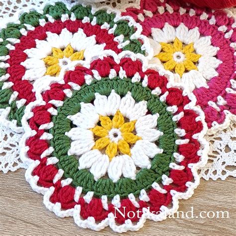 Crochet Doily Coaster Tutorial For Beginners Artofit