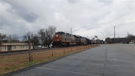 M410 31 Magnificent Manifest Train Coming North With An ES44AH CSX